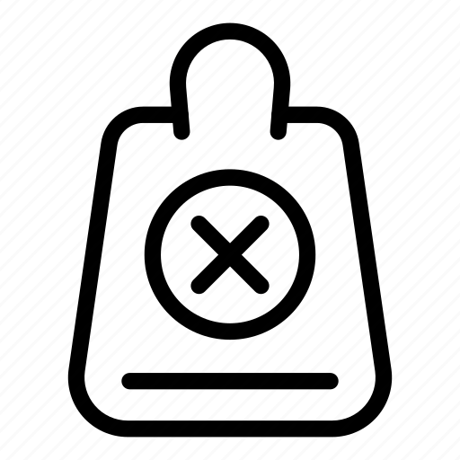 Reject, shop, bag icon - Download on Iconfinder