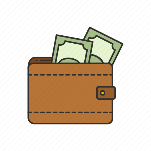 Leather, money purse, wallet, cash icon - Download on Iconfinder