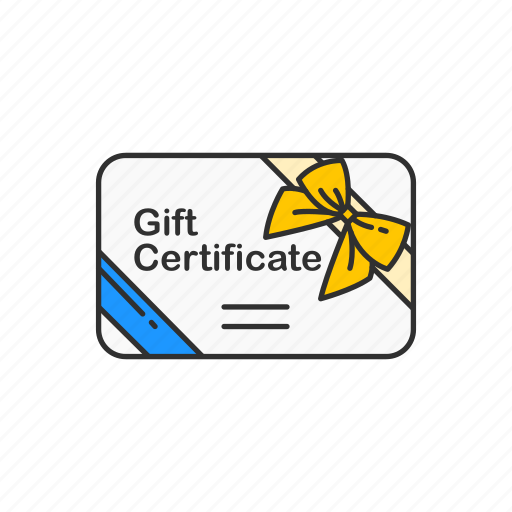 Certificate, coupon, gift, gift certificate icon - Download on Iconfinder