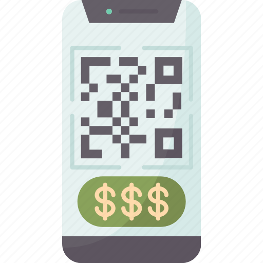 Qr, payment, cashless, mobile, banking icon - Download on Iconfinder