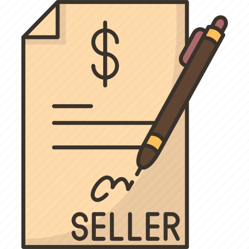 Seller, permission, contract, confirm icon - Download on Iconfinder