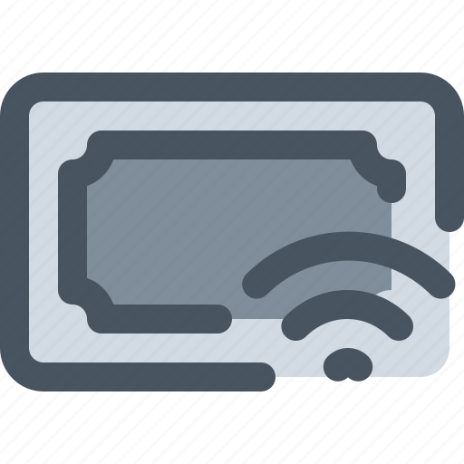 Bank, money, online payment, pay, payment, payment icon, wifi icon - Download on Iconfinder