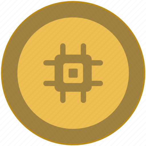 Bitcoin, chip, chipset, coin, exchange, money icon - Download on Iconfinder