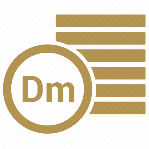 Coin, dm, germany, mark, money icon - Download on Iconfinder
