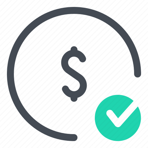 Check, coin, finance, mobile, money, payment, transfer icon - Download on Iconfinder