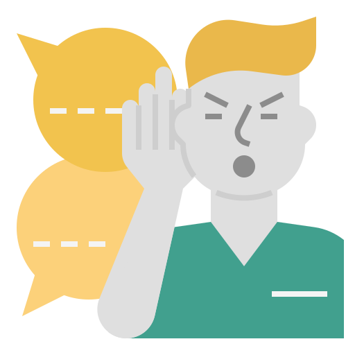 Opinion, listen, empathy, feedback, listening, listen to other opinion, public opinion icon - Free download