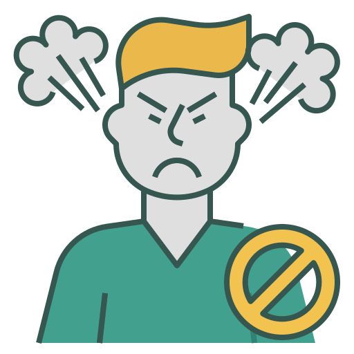 Wrath, angry, anger, annoyed, pressure, no wrath icon - Free download