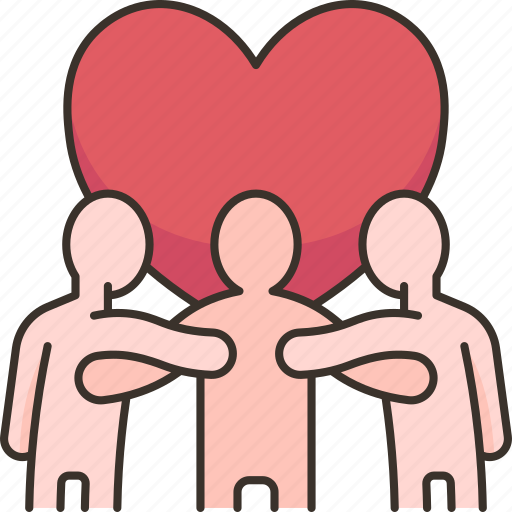 Friendship, together, care, support, unity icon - Download on Iconfinder