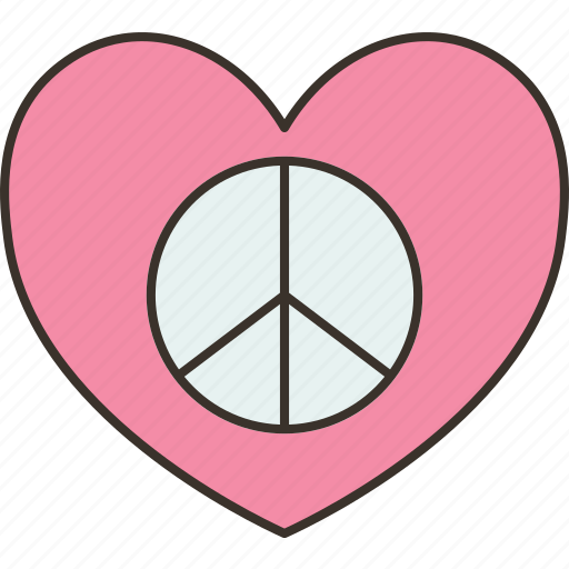 Love, peace, antiwar, hope, peaceful icon - Download on Iconfinder