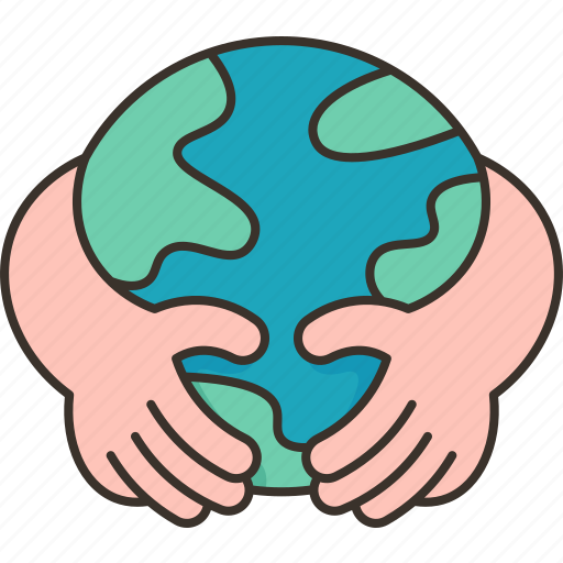 World, hug, support, care, protect icon - Download on Iconfinder
