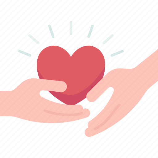 Heart, support, share, mercy, kindness icon - Download on Iconfinder
