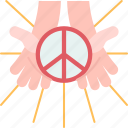 peace, pacifism, antiwar, support, love