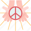peace, pacifism, antiwar, support, love 