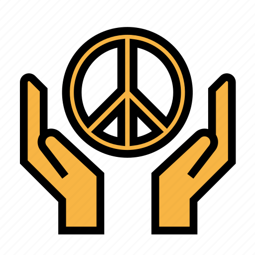 Hippie, love, peace, respect icon - Download on Iconfinder