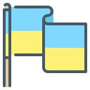 flag, ukraine, country 