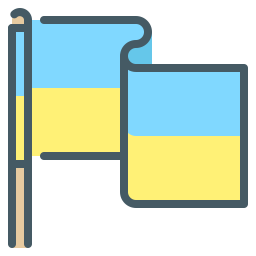 Flag, ukraine, country icon - Free download on Iconfinder