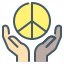peaceful, peace, hands 