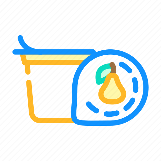 Pearl, cups, pear, fruit, half, food icon - Download on Iconfinder