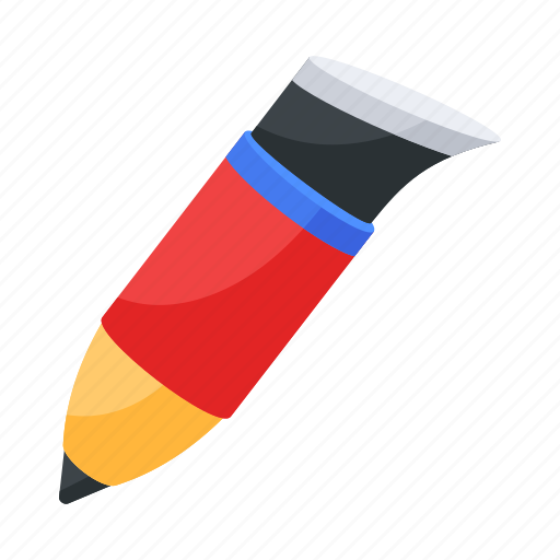 Pencil, lead pencil, drawing pencil, school pencil, writing tool icon - Download on Iconfinder