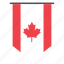 country, flag, world, flags, canada, pennant, national 