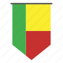 country, benin, flag, world, flags, pennant, national