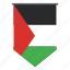 country, palestine, flag, world, flags, pennant, national 