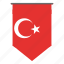 country, turkey, flag, world, flags, pennant, national 