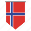 country, norway, flag, world, flags, pennant, national 