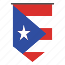country, puerto rico, flag, world, flags, pennant, national