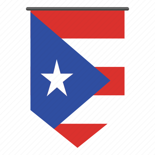 Country, puerto rico, flag, world, flags, pennant, national icon - Download on Iconfinder