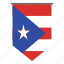 country, puerto rico, flag, world, flags, pennant, national 