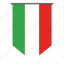 country, italy, flag, world, flags, pennant, national 