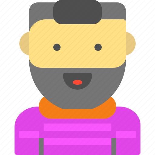 Beard, blouse, christmas, guest, winter icon - Download on Iconfinder