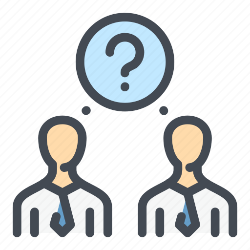 Ask, business, help, people, person, question, team icon - Download on Iconfinder