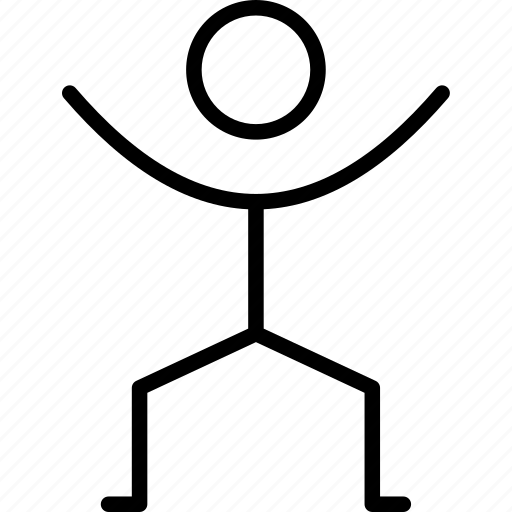 Exercise, flex, mucles, person, sport, squat, stretch icon - Download on Iconfinder