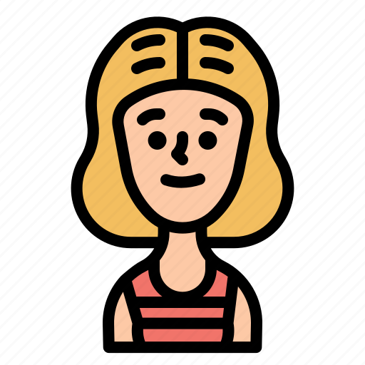 Girl, teen, woman, women, user icon - Download on Iconfinder