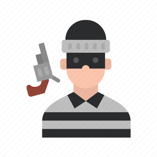 Criminal heist, crime, man, thief, security, law, justice icon - Download on Iconfinder