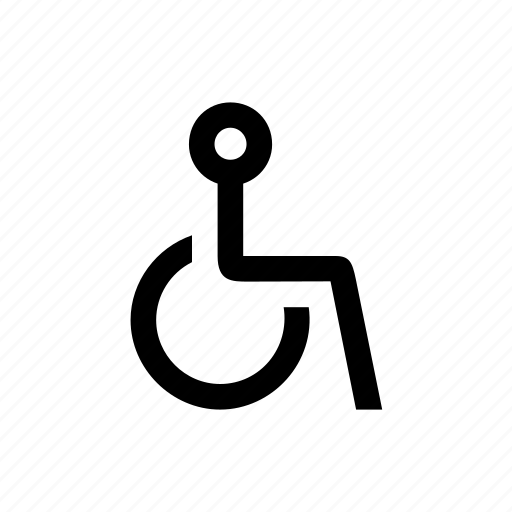 Disabled, person, wheelchair icon - Download on Iconfinder