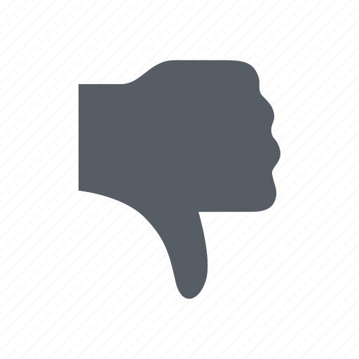 Dislike, down, hand, people, thumbs icon - Download on Iconfinder