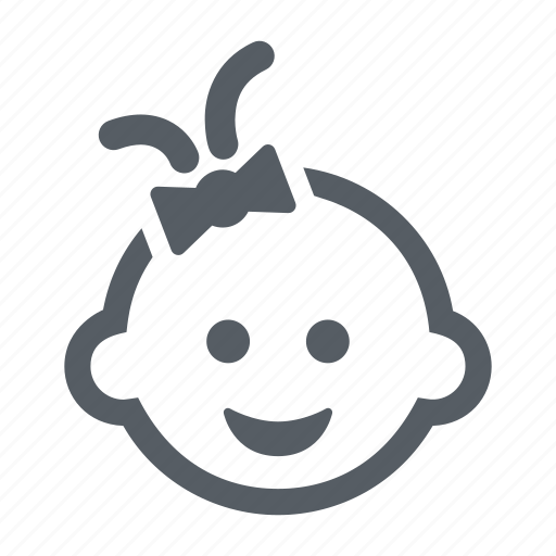 Baby, child, girl, people, smile icon - Download on Iconfinder