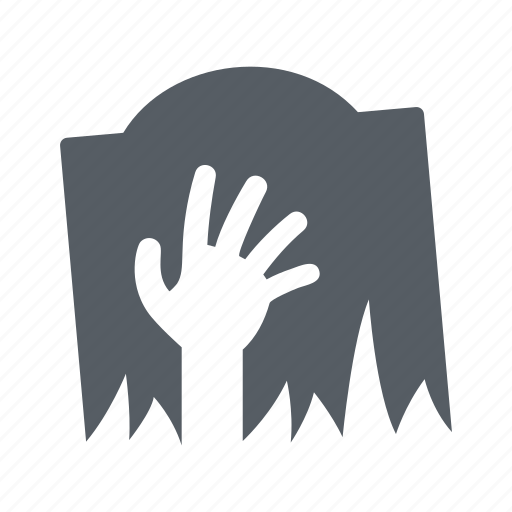 Celebration, halloween, hand, people, scary, tombstone icon - Download on Iconfinder