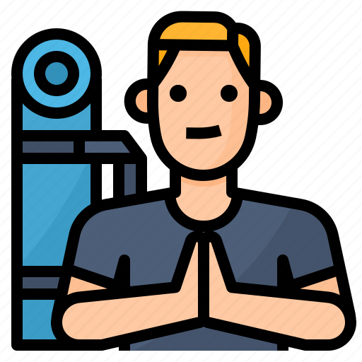 Avatar, lifestyle, man, yoga icon - Download on Iconfinder