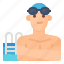 avatar, lifestyle, man, swimming 