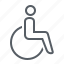 disabled, handicapped, people, wheelchair 