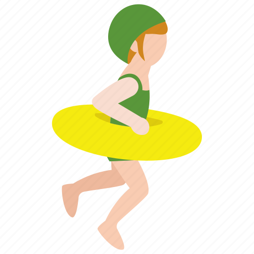 Child, daughter, girl, pool, safety, summer, swimming icon - Download on Iconfinder