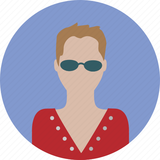 Female, glasses, lady, people, person, woman icon - Download on Iconfinder