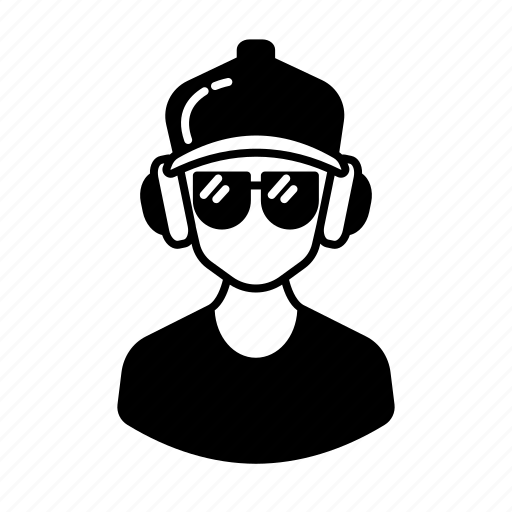 Avatar, boy, glasses, hat, headphone, man, millennial icon - Download on Iconfinder