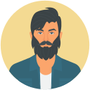 man, bearded, beard, person, people, fashion