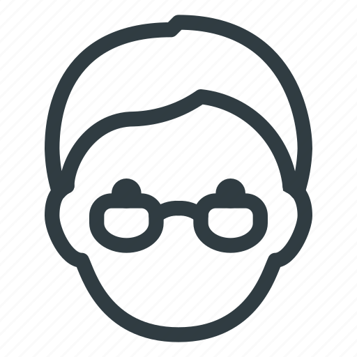 Avatar, geek, glases, head, people icon - Download on Iconfinder