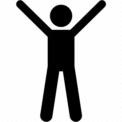 Freedom, happy, man, people, raising hands, success icon - Download on Iconfinder